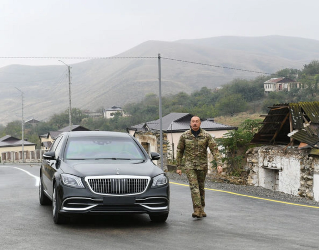 Визит Ильхама Алиева в Тертерский и Бардинский районы - ВИДЕО